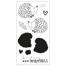 Sizzix Layered Clear Stamps Set 11PK - Hedgehugs by Lisa...