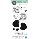 Sizzix Layered Clear Stamps Set 11PK - Hedgehugs by Lisa Jones