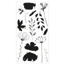 Sizzix Layered Clear Stamps Set 14PK - Watercolor Flowers...
