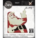 Sizzix Thinlits Die Set 6PK - Retro Santa by Tim Holtz