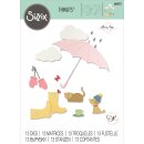 Sizzix Thinlits Die Set 13PK - Rainy Day by Olivia Rose