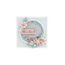 Sizzix Thinlits Die Set 15PK - Winter Wreath by Lisa Jones