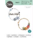 Sizzix Thinlits Die Set 15PK - Winter Wreath by Lisa Jones