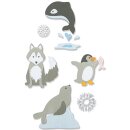 Sizzix Thinlits Die Set 8PK - Arctic Animals by Jennifer Ogborn