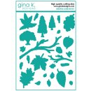 Gina K. Designs DIE- Beautiful Leaves