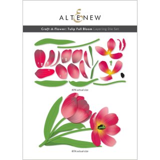 Altenew Craft-A-Flower:Tulip Fullbloom Layering Die Set