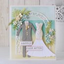 Spellbinders Wedding Dress & Tux Etched Dies Wedding Season