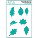 Gina K. Designs Stamp- Layered Leaves