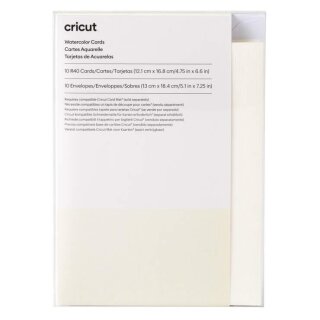 Cricut Aquarellkarten Set R40 (12.1cmx16.8cm)