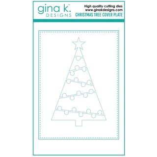 Gina K. Designs Die Christmas Tree Cover Plate