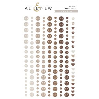Altenew Enemal Dots 163 Stück Warm Grey