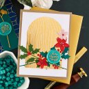 Spellbinders Woodgrain Background Glimmer Hot Foil Plate