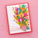 Spellbinders Sealed Bouquet Etched Dies
