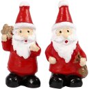 Miniaturfiguren 2 Stück 35x17mm Weihnachtsmann