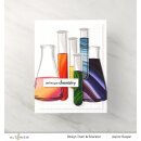 Altenew Chemistry Vases Simple Coloring Stencil