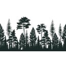 Rubber Stamp Andy Skinner Evergreen Horizon 11x6cm