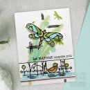 Woodware Texture Palette Clear Stamps 8-Teile