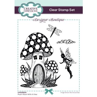 Designer Boutique Clear Stamp A6 Mush-Room With A View