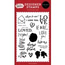 Will You Be Mine Clear Stamps, Carta Bella 18 Teile