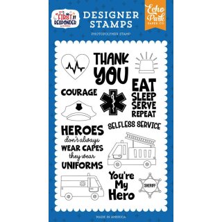 Selfless Service Clear Stamps Echo Park, 13-Teile