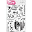 Simon Hurley Clear Stamp Super MOM