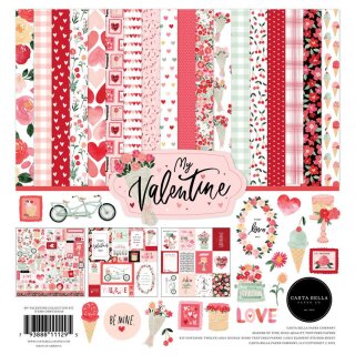 My Valentine 12x12 Inch Collection Kit, Carta Bella