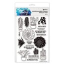 Simon Hurley create. Photopolymer Stamp Succulents