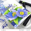 Altenew Craft-A-Flower: Himalayan Blue Poppy Layering Die Set