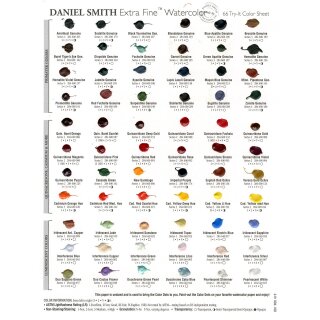Daniel Smith - Watercolour 66 Dot Card