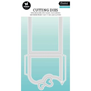 Stanzschablone Hearts Envelope Essentials Cutting Dies