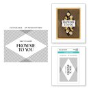 Spellbinders Elegant Diamonds Clear Stamp Set from the Toolbox Essentials Collection by Nancy McCabe