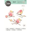 Sizzix Thinlits Die Set 11PK - Painted Birds by Olivia Rose