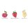 Sizzix Thinlits Die Set 8PK w/3PK Stamps - Fruity Friends #1 by Pete Hughes