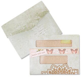 Sizzix Thinlits Die Set 6PK - Journaling Card, Envelope & Windows by Eileen Hull