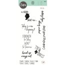 Sizzix Clear Stamps Set 7PK - Wings Out by Olivia Rose