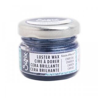 Sizzix Effectz Luster Wax 20ml Charcoal