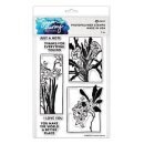 Simon Hurley create. Photopolymer Stamp Framed Florals