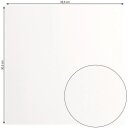 Kreativkarton glatt Ivory 102