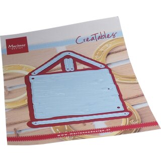 Stanzschablone Schiffsboden mit Seilen