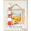 Stanzschablone Schiffsboden mit Seilen