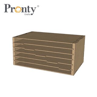 Pronty MDF Organizer Basic Box Ink Storage