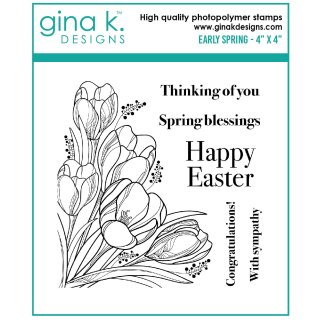 Gina K. Designs STAMPS- EARLY SPRING MINI