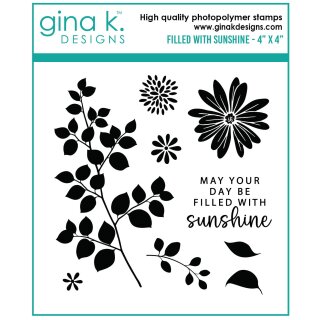 Gina K. Designs Stamp- FILLED WITH SUNSHINE
