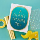 Spellbinders Giant Thank You Glimmer Hot Foil Plate