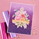 Spellbinders Hexi-Gem Blooms Glimmer Hot Foil Plate &...