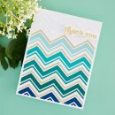 Spellbinders ZIG ZAG CHEVRON ETCHED DIES FROM THE...