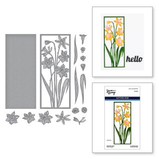 Spellbinders Daffodil Frame Etched Dies