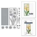 Spellbinders DAFFODIL FRAME ETCHED DIES FROM THE PHOTOSYNTHESIS COLLECTION BY SIMON HURLEY