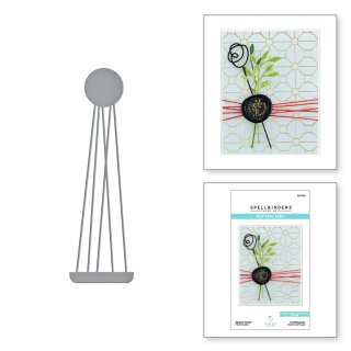 Spellbinders Sealed Twine Etched Dies