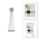 Spellbinders Sealed Twine Etched Dies